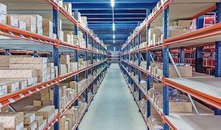 Rayonnage d'entrepôt mi-lourd Rayonnage d'entrepôt mi-lourd