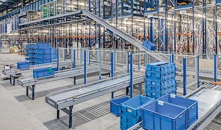 Convoyeur pour bacs Convoyeur pour bacs