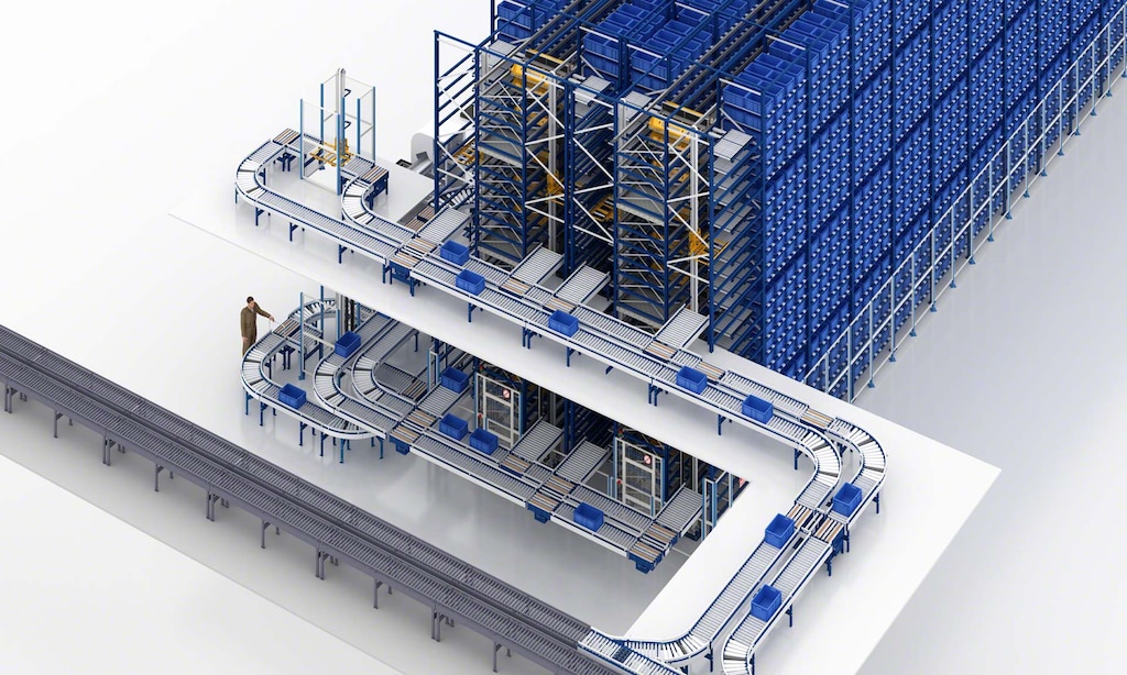 Le nouveau magasin de Manitou Group à Ancenis équipé de systèmes Mecalux