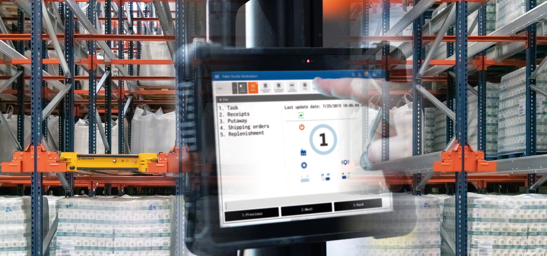 Intégration du WMS au Pallet Shuttle Intégration du WMS au Pallet Shuttle